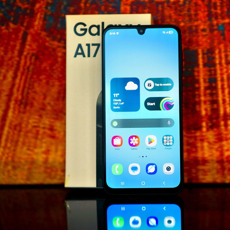 گوشی موبایل سامسونگ مدل Galaxy A17 4G دو سیم کارت ظرفیت 256 گیگابایت و رم 8 گیگابایت -