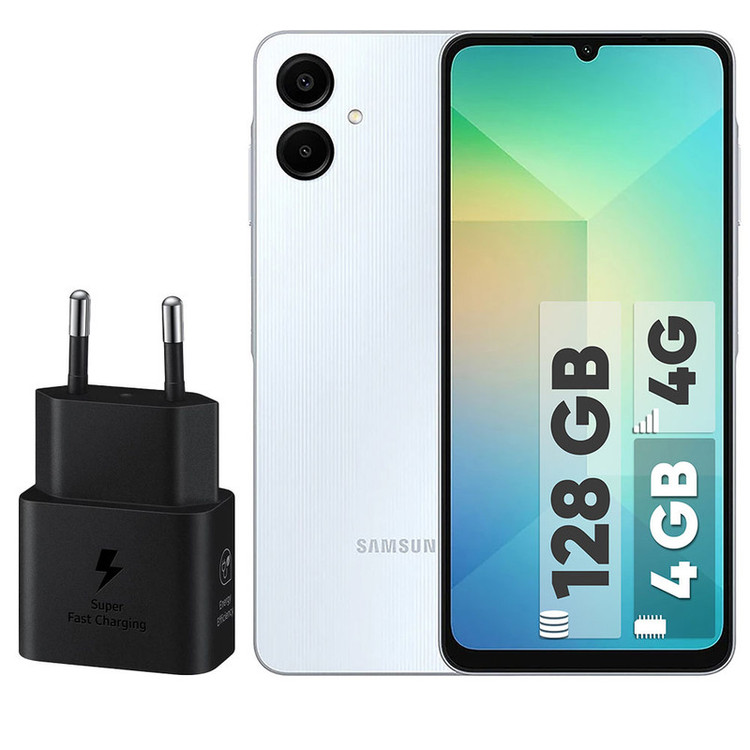 گوشی موبایل سامسونگ مدل Galaxy A06 دو سیم کارت ظرفیت 128 گیگابایت و رم 4 گیگابایت -