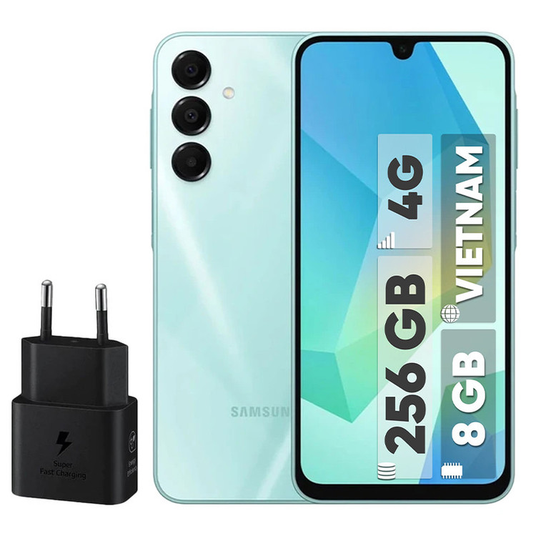 گوشی موبایل سامسونگ مدل Galaxy A16 4G دو سیم کارت ظرفیت 256 گیگابایت و رم 8 گیگابایت - ویتنام -