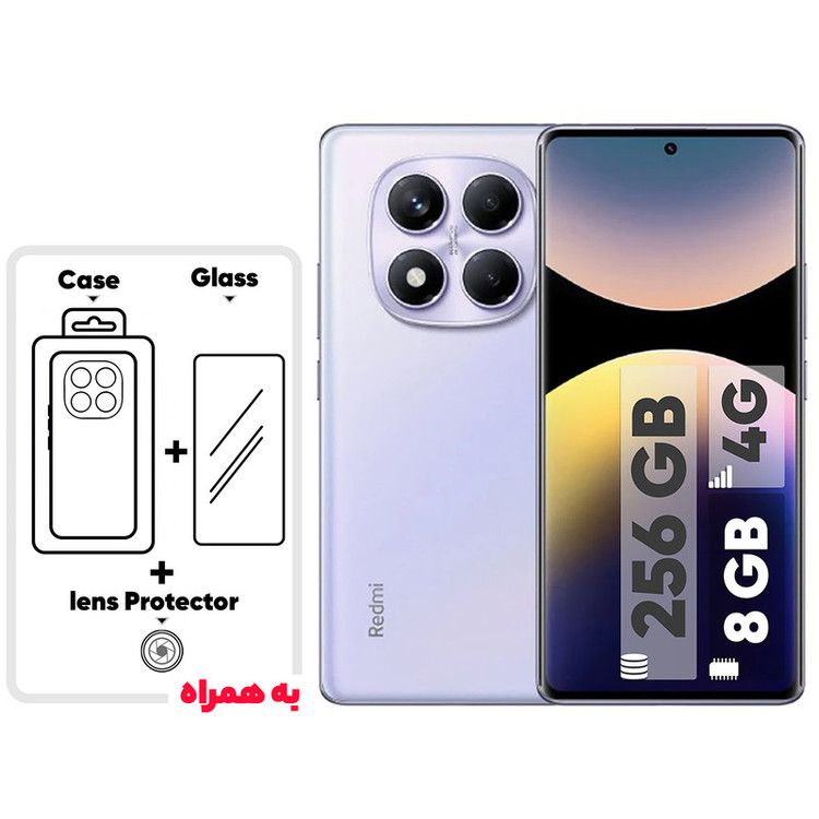 گوشی موبایل شیائومی مدل Redmi Note 14 Pro 4G دو سیم کارت ظرفیت 256 گیگابایت و رم 8 گیگابایت