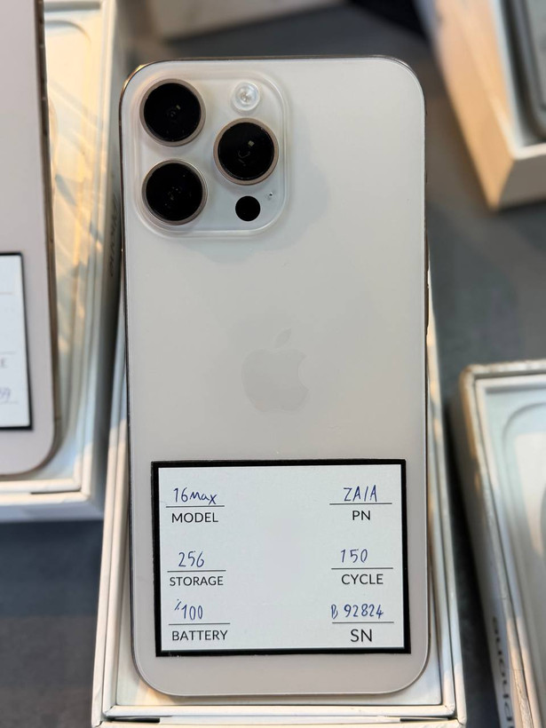 گوشی موبایل اپل - استوک - مدل iphone 16 Pro Max حافظه 256 گیگ