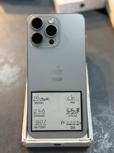 گوشی موبایل اپل - استوک - مدل iphone 15 Pro Max حافظه 256 گیگ