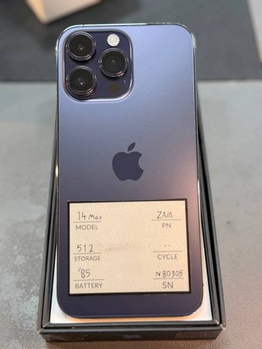 گوشی موبایل اپل - استوک - مدل iphone 14 Pro Max حافظه 512 گیگ - سلامت باتری 85