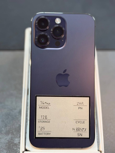 گوشی موبایل اپل - استوک - مدل iphone 14 Pro Max حافظه 128 گیگ - سلامت باتری 85