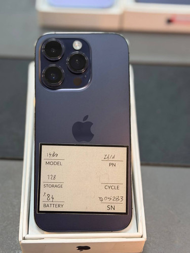 گوشی موبایل اپل - استوک - مدل iphone 14 Pro حافظه 128 گیگ - سلامت باتری 84