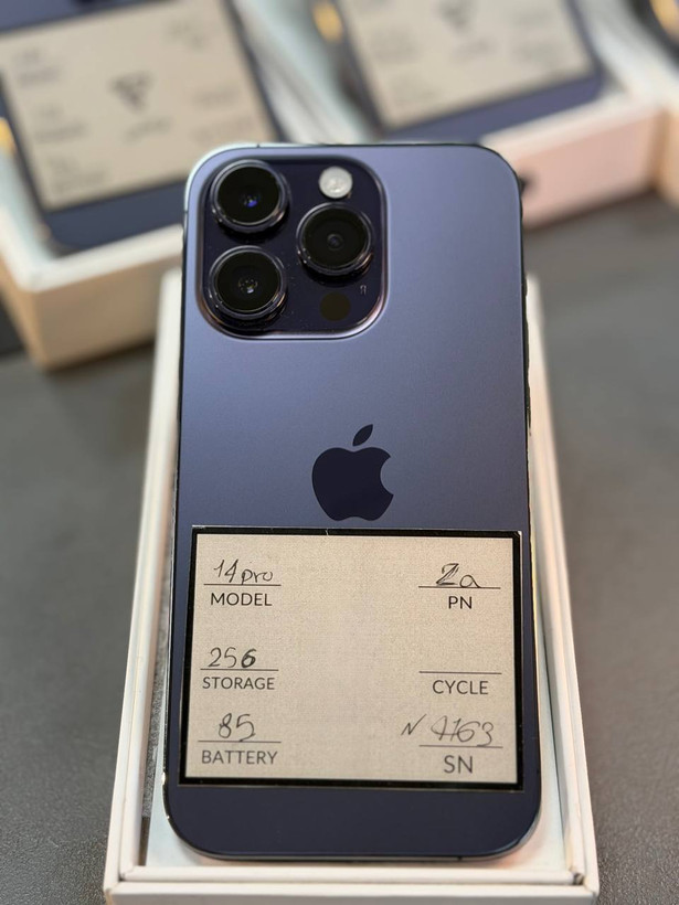 گوشی موبایل اپل - استوک - مدل iphone 14 Pro حافظه 256 گیگ - سلامت باتری 85
