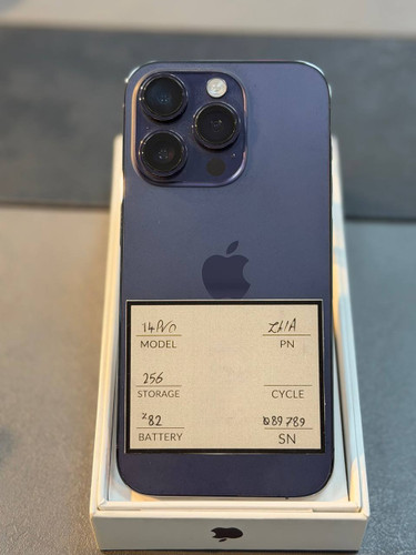 گوشی موبایل اپل - استوک - مدل iphone 14 Pro حافظه 256 گیگ - سلامت باتری 82