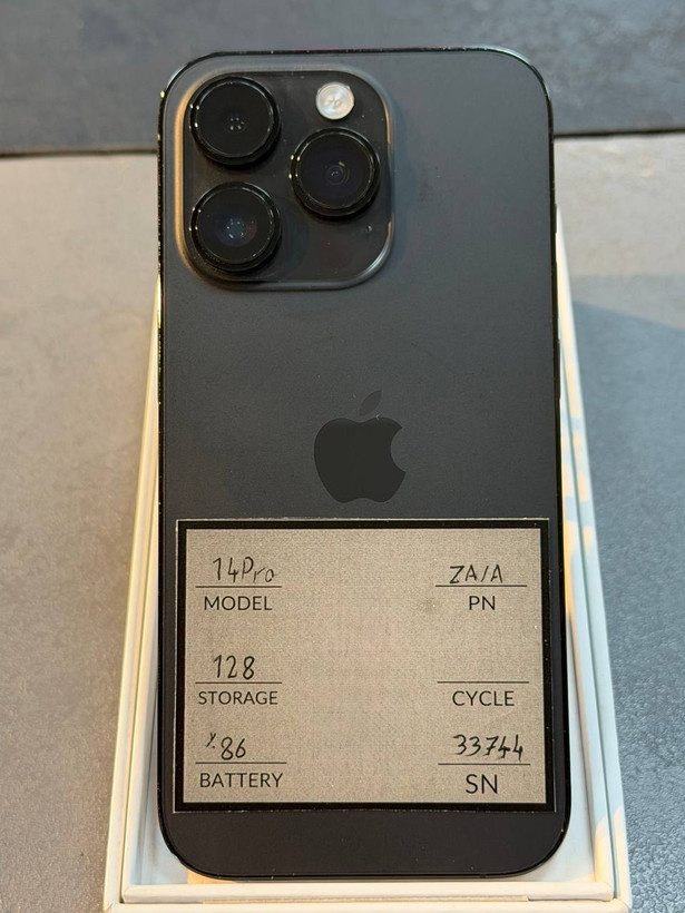 گوشی موبایل اپل - استوک - مدل iphone 14 Pro حافظه 128 گیگ - سلامت باتری86