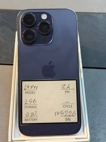 گوشی موبایل اپل - استوک - مدل iphone 14 Pro حافظه 256 گیگ - سلامت باتری 88