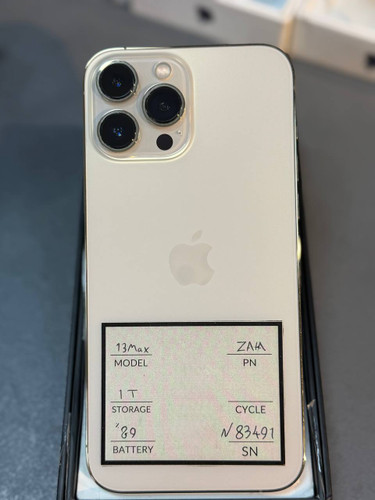 گوشی موبایل اپل - استوک - مدل iphone 13 Pro Max حافظه 1 ترابایت - سلامت باتری ۸۹