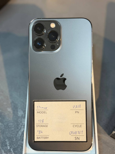 گوشی موبایل اپل - استوک - مدل iphone 13 Pro Max حافظه 128 گیگ - سلامت باتری ۸۴