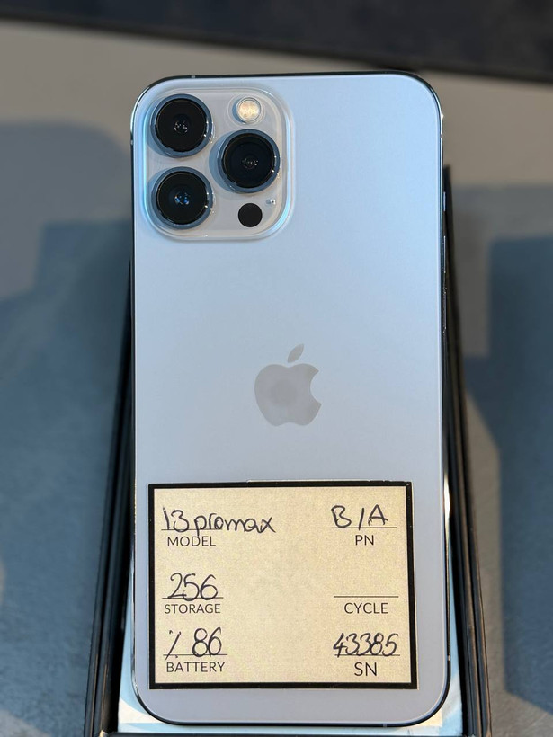 گوشی موبایل اپل - استوک - مدل iphone 13 Pro Max حافظه 256 گیگ - سلامت باتری 86