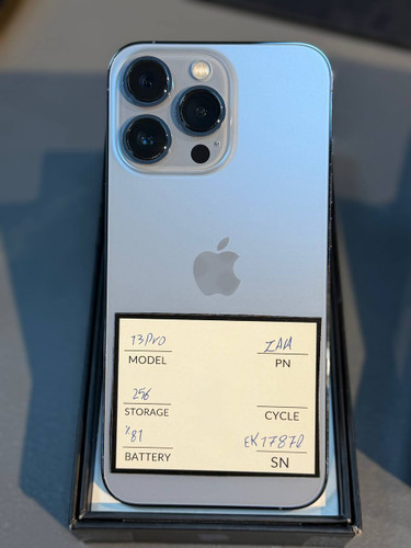 گوشی موبایل اپل - استوک - مدل iphone 13 Pro حافظه 256 گیگ - سلامت باتری 81