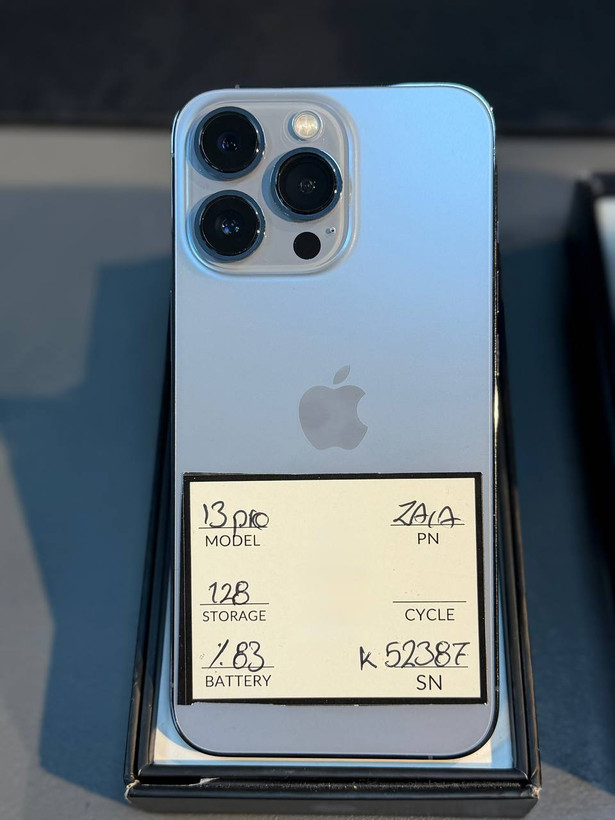 گوشی موبایل اپل - استوک - مدل iphone 13 Pro حافظه 128 گیگ - سلامت باتری 83