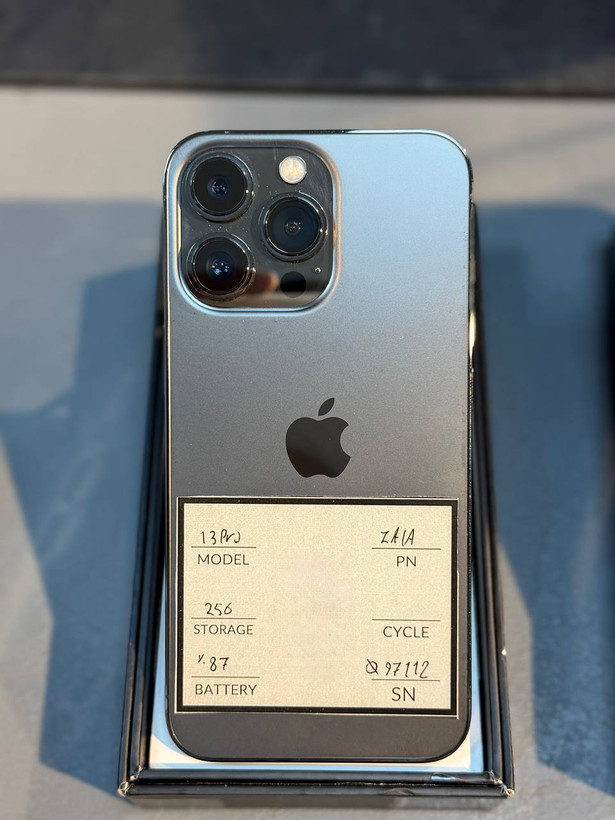 گوشی موبایل اپل - استوک - مدل iphone 13 Pro حافظه 256 گیگ - سلامت باتری 87