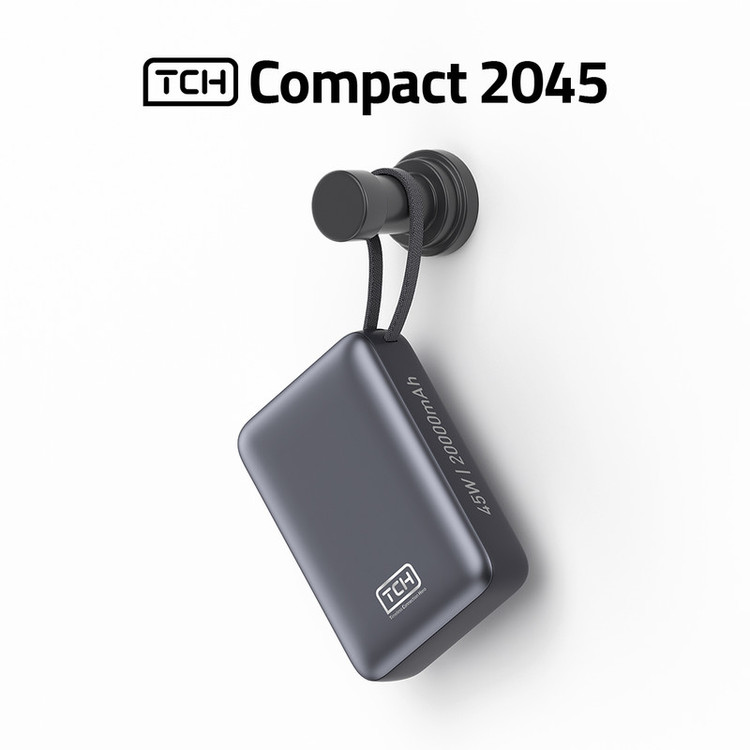پاوربانک 45 وات تی سی اچ مدل Compact 2045 ظرفیت 20000 میلیآمپرساعت